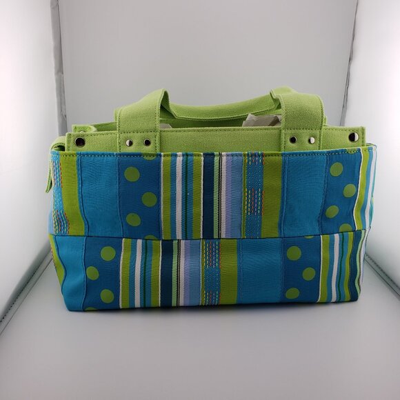 Tianni Canvas Fabric Satchel Handbag - Picture 1 of 12